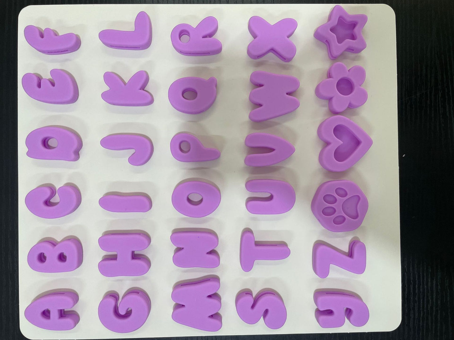 Personalized silicone dog pendant