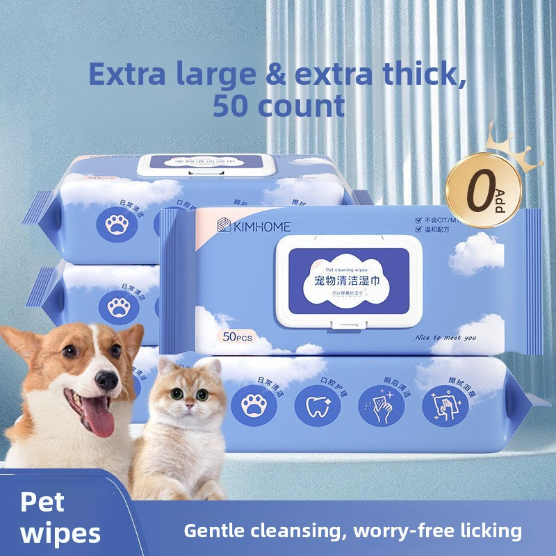 Disposable Pet Cleaning Gloves