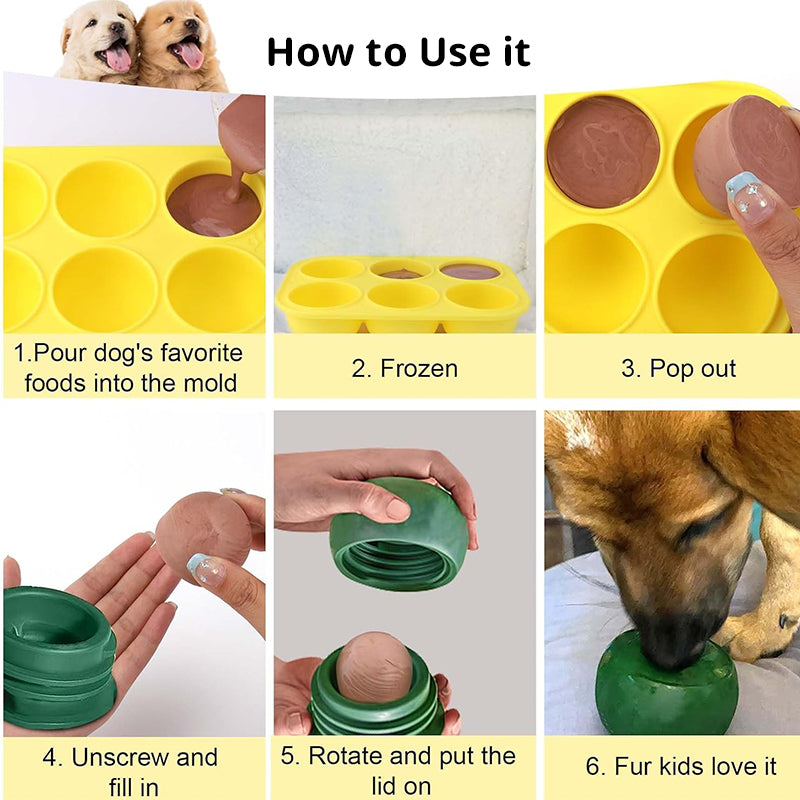 Silicone Dog Treat Molds