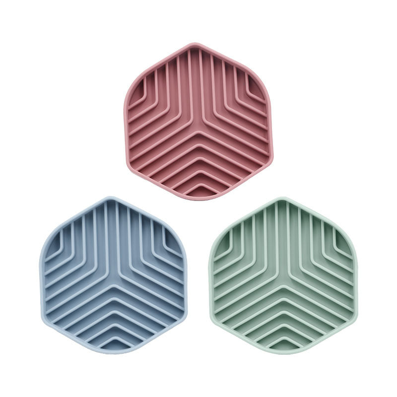 Silicone Pet Licking Mat with Suction Cup