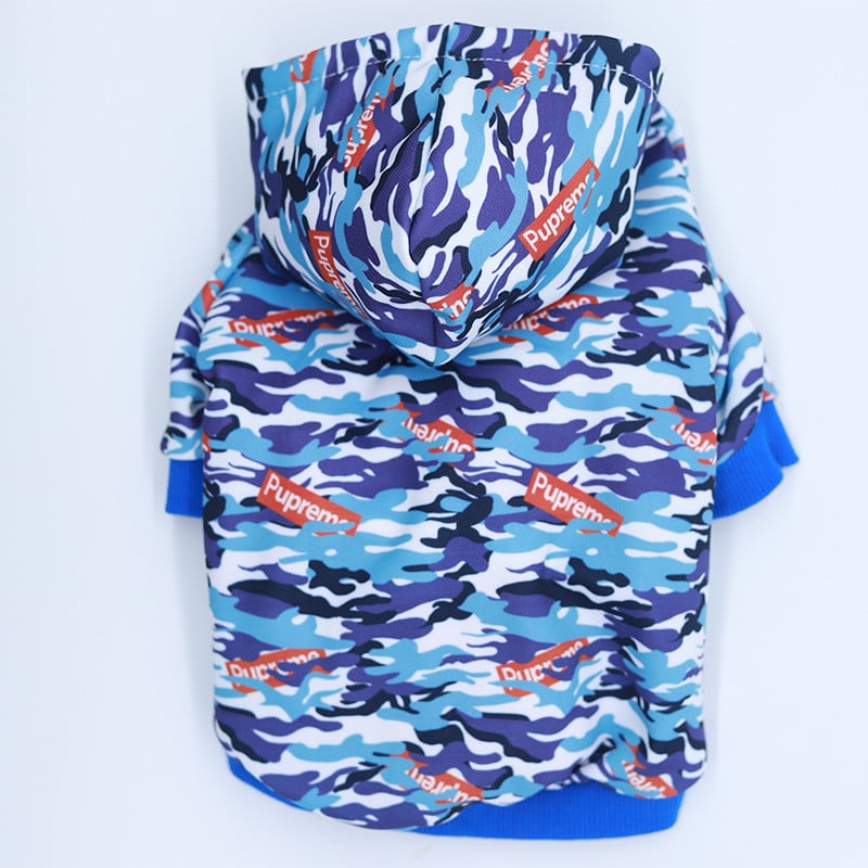 Camouflage dog hoodie - view 9