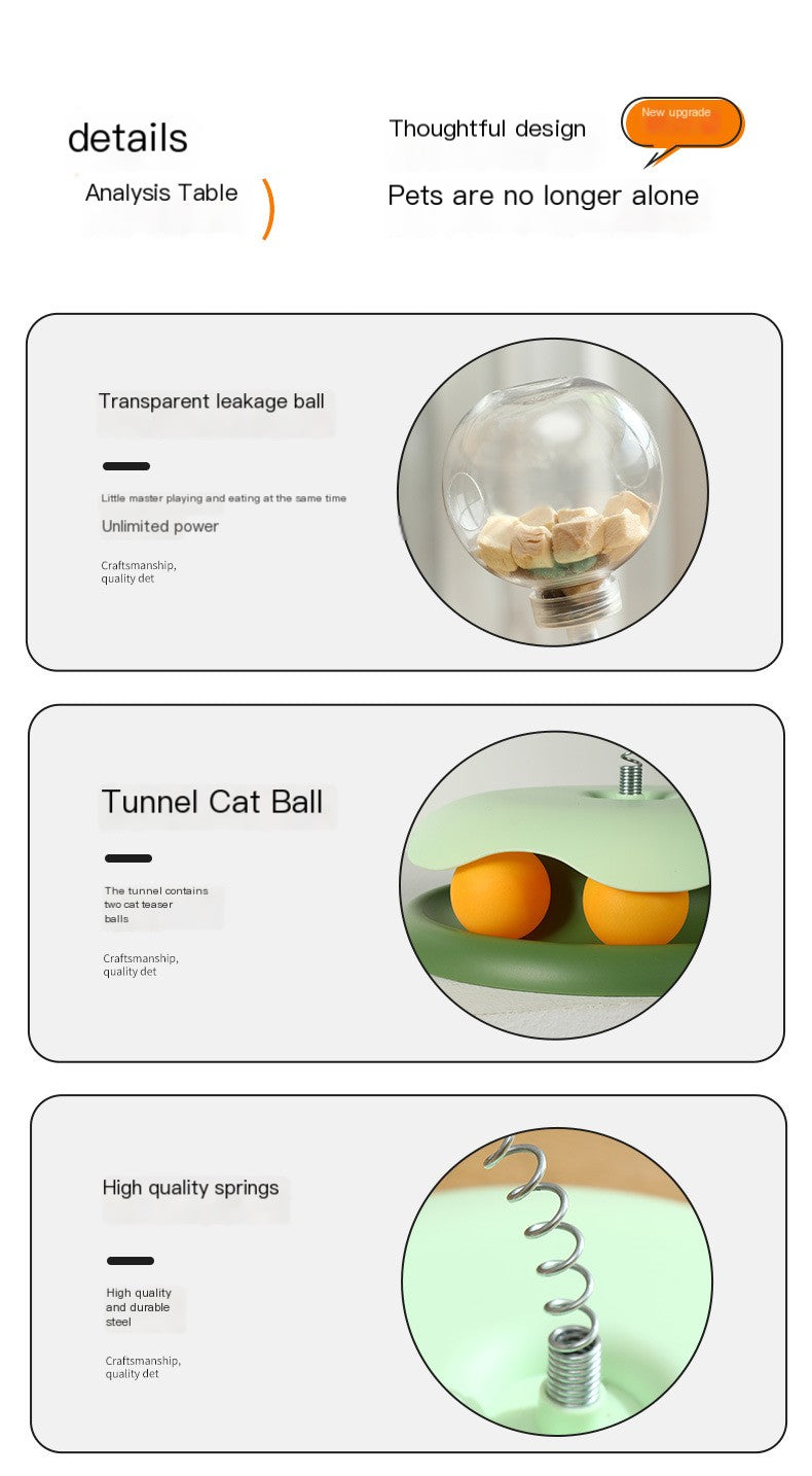 Leaky treat ball cat toy - view 5