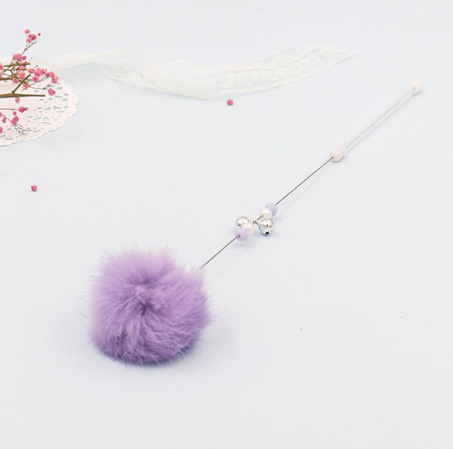 Cat teaser wand with bell - view 6