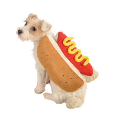 Hot dog burger pet costume - view 4