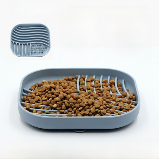 Silicone Pet Licking Mat with Suction Cup