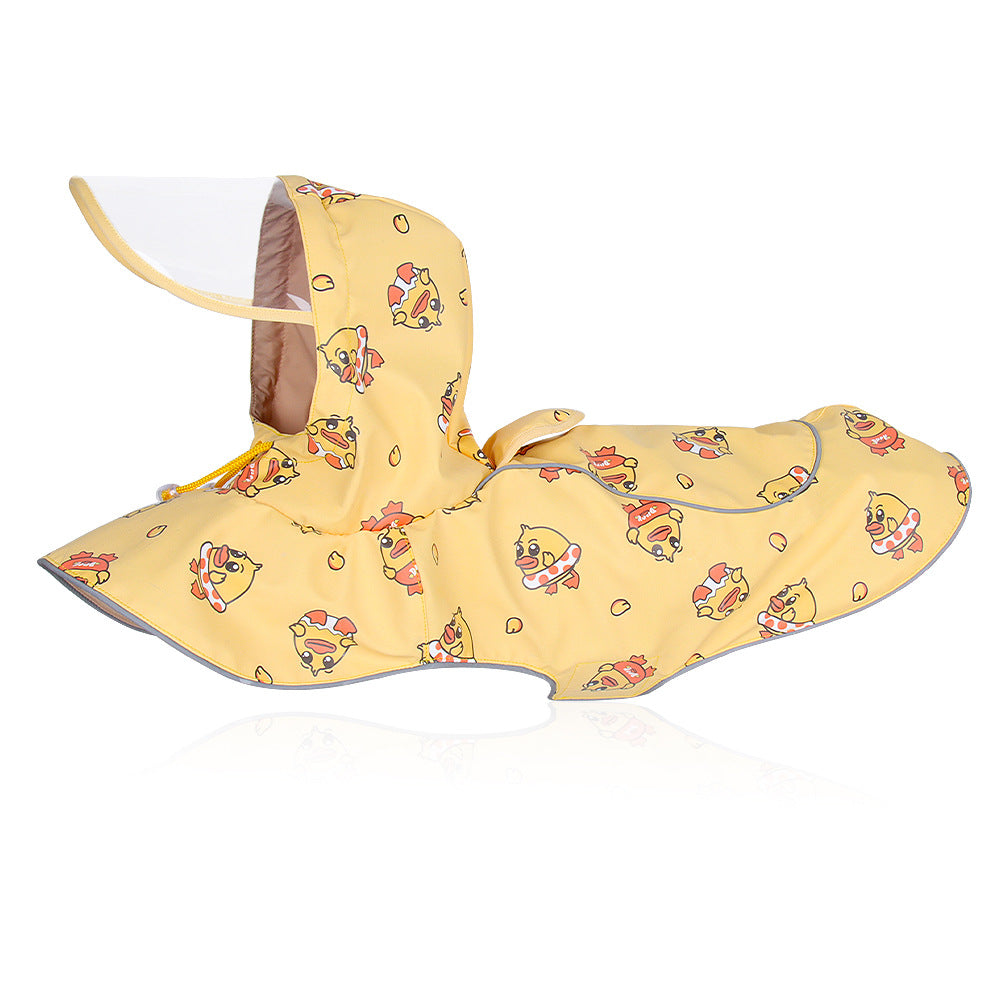 Waterproof Reflective Dog Raincoat