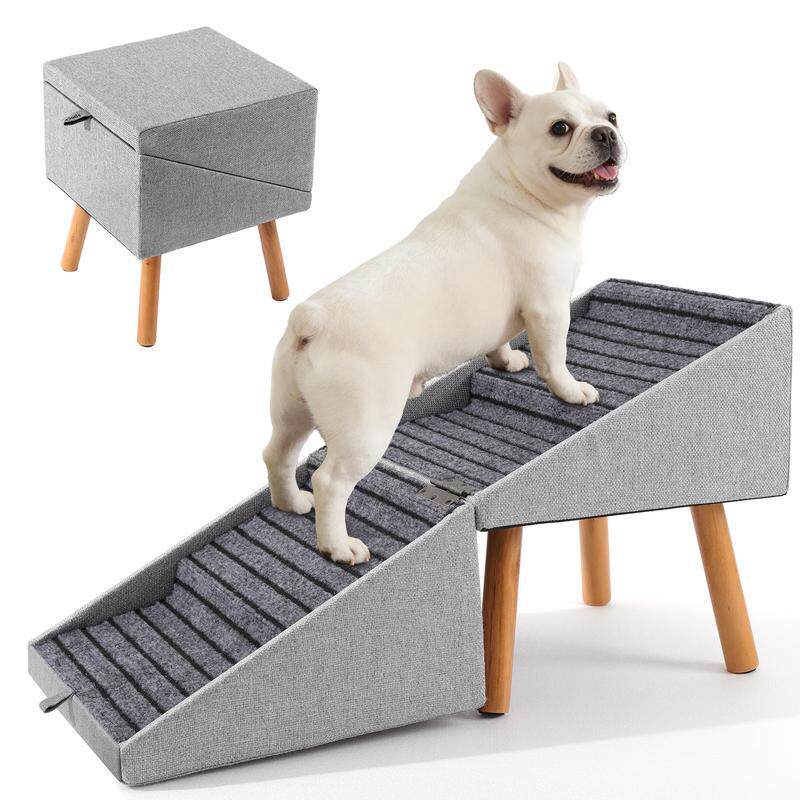 Wooden Dog Ramp Stairs