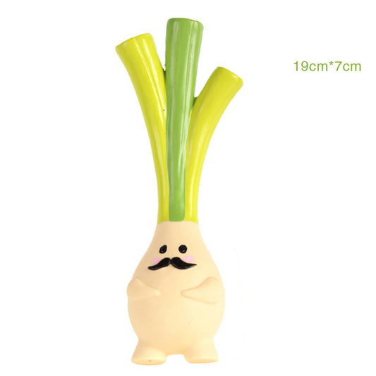Ginger Garlic Dog Latex Toy with Sound