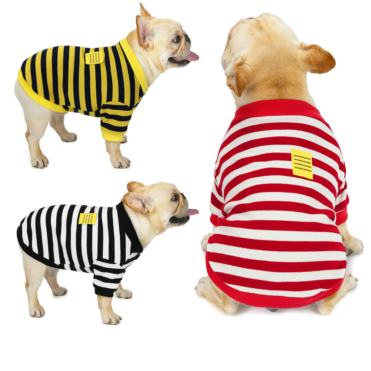 Striped dog sweater - view 5