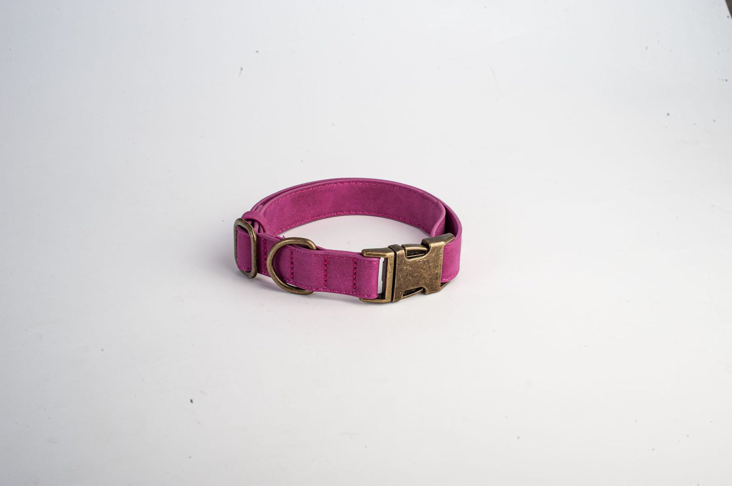 Personalized Leather Dog Collar