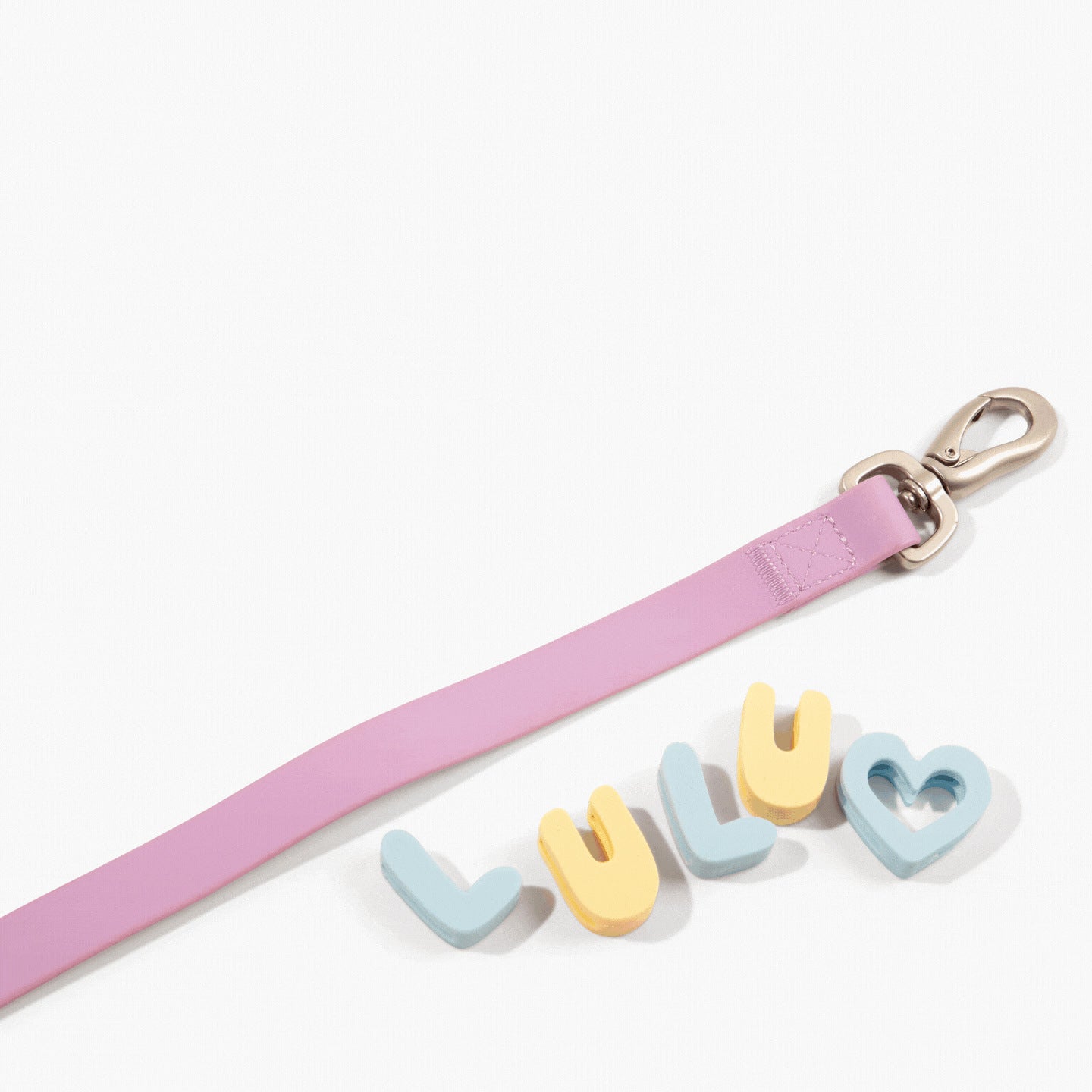 Personalized silicone dog pendant