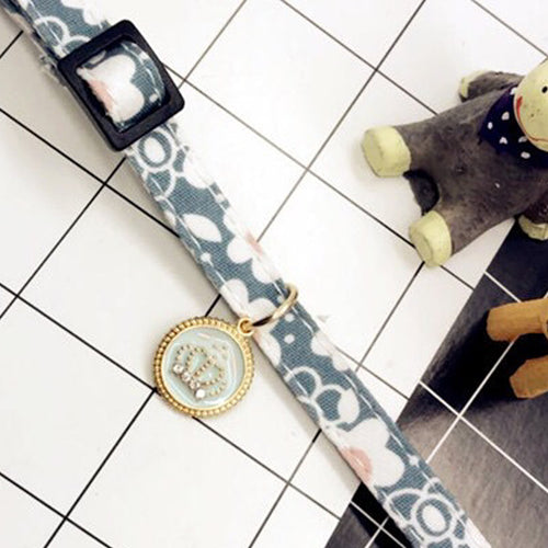 Floral pet collar by The Pet Hub Co