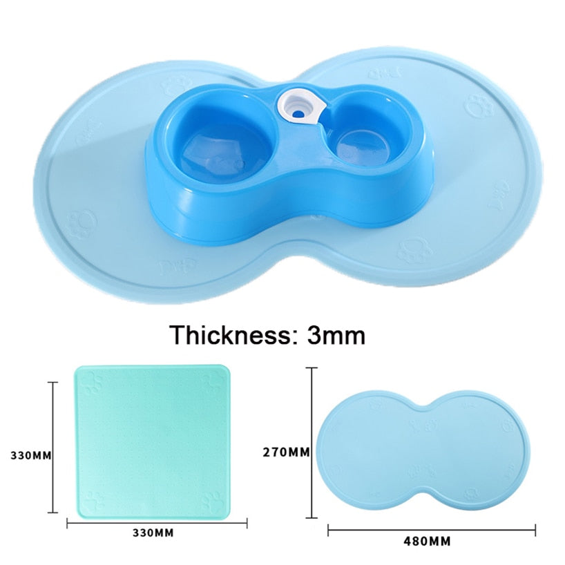 Cloud Shape Silicone Dog Feeding Mat