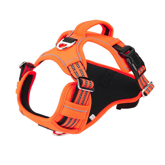 Waterproof Dog Harness with Handle Durable Adjustable Walking Harness