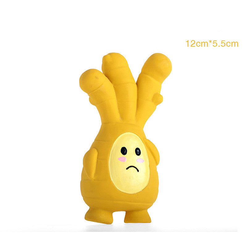 Squeaky latex dog toy - view 2