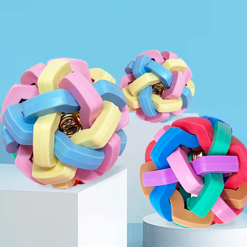 Bite-resistant bell ball toy - view 4