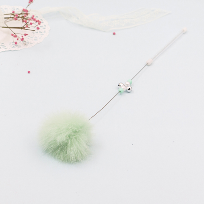 Cat teaser wand with bell - view 4