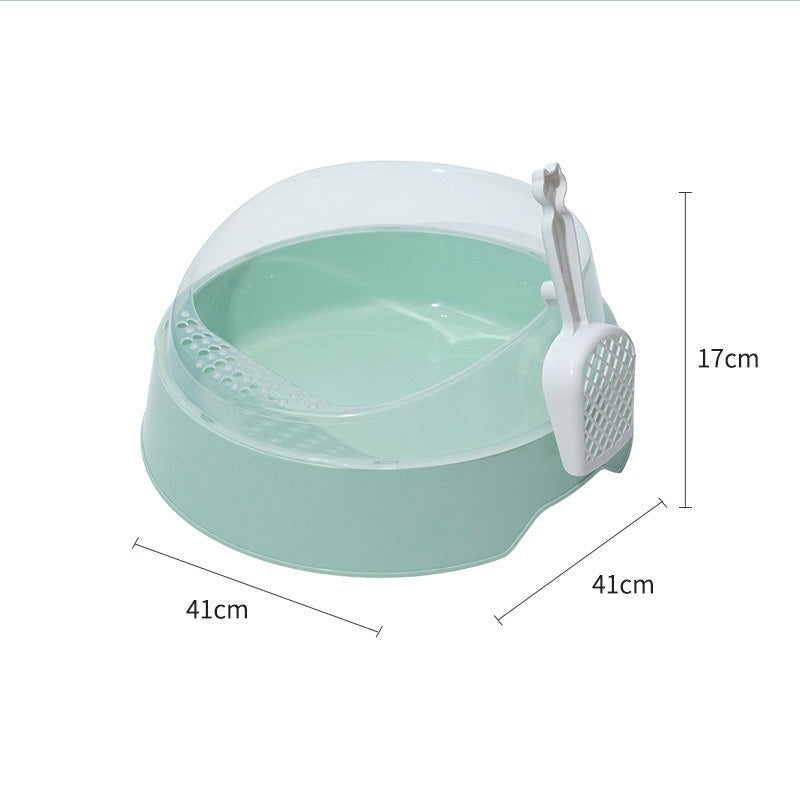 Large semi-enclosed cat litter box - view 10