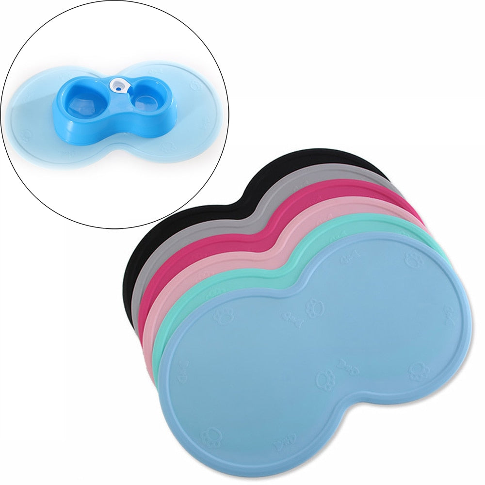 Cloud Shape Silicone Dog Feeding Mat