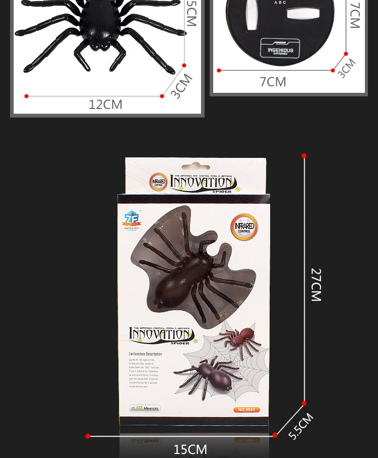 Remote control spider toy - view 4