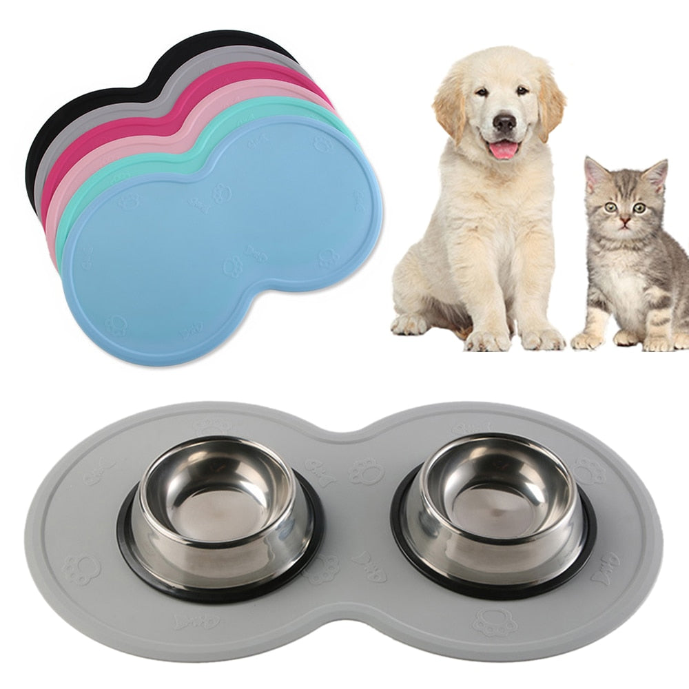 Cloud Shape Silicone Dog Feeding Mat