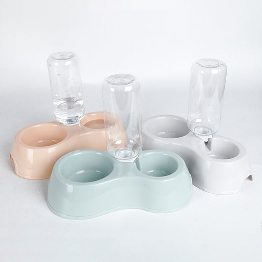 Automatic Pet Feeder and Water Bowl