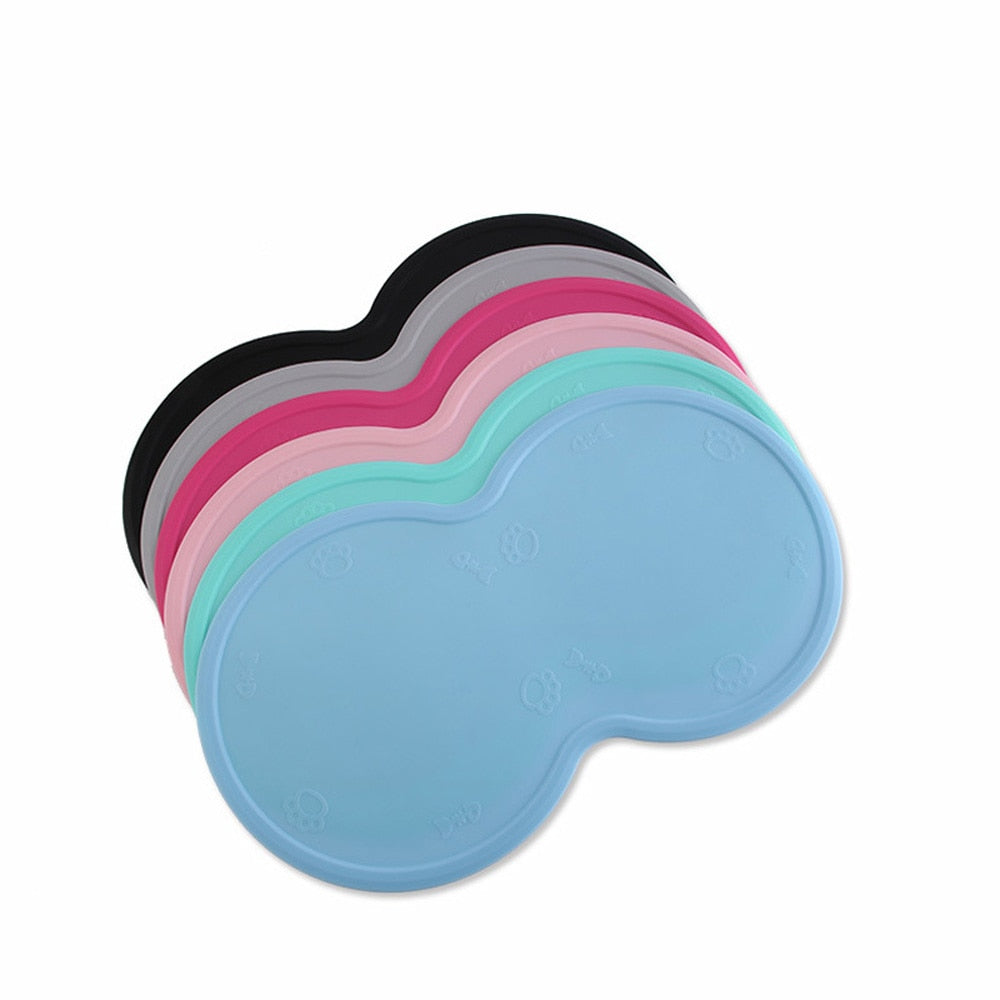 Cloud Shape Silicone Dog Feeding Mat