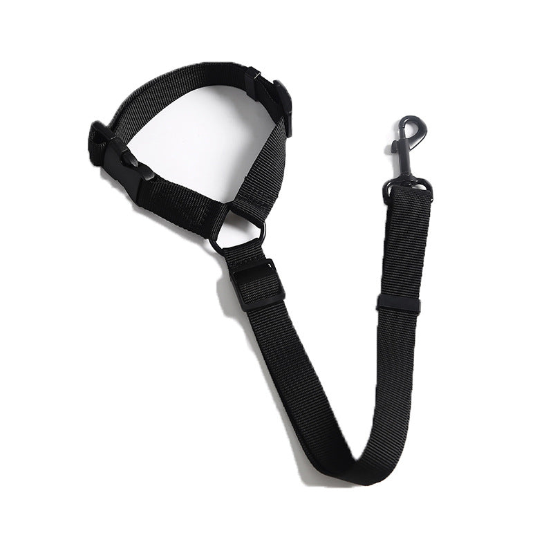 New Pet Leash Car Seat Belt 2 In 1 Dog Car Dual-Use Belt Rear Seat Rope