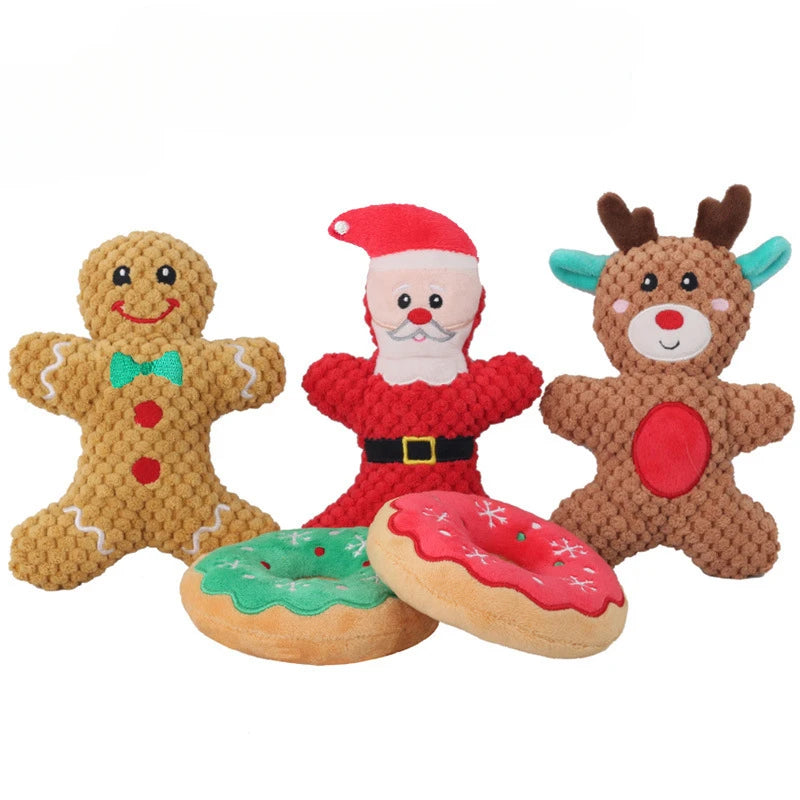 Christmas Squeaky Plush Toy