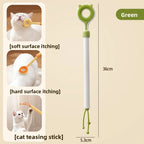 2-in-1 Retractable Teaser Wand & Massager