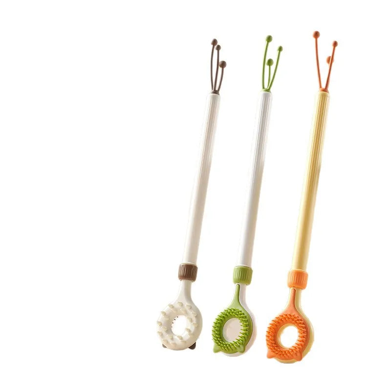 2-in-1 Retractable Teaser Wand & Massager