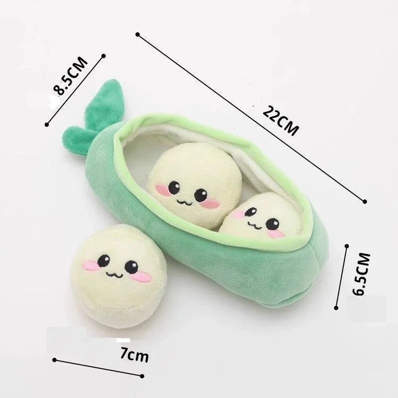 Tough Squeaky Plush Chew Toy
