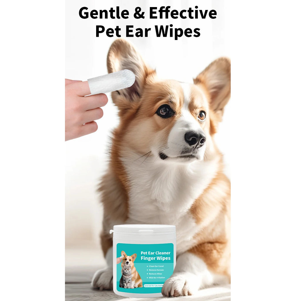 Gentle Ear Cleaning Finger Wipes