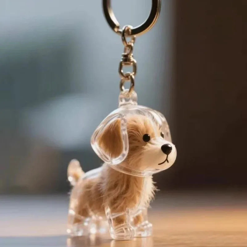 Pet Hair Keepsake Keychain