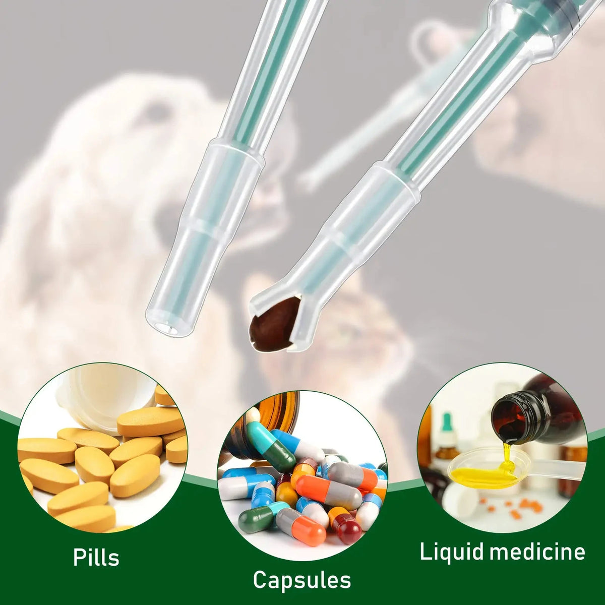 Easy Pill Dispenser for Cats & Dogs