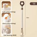 2-in-1 Retractable Teaser Wand & Massager