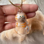 Pet Hair Keepsake Keychain