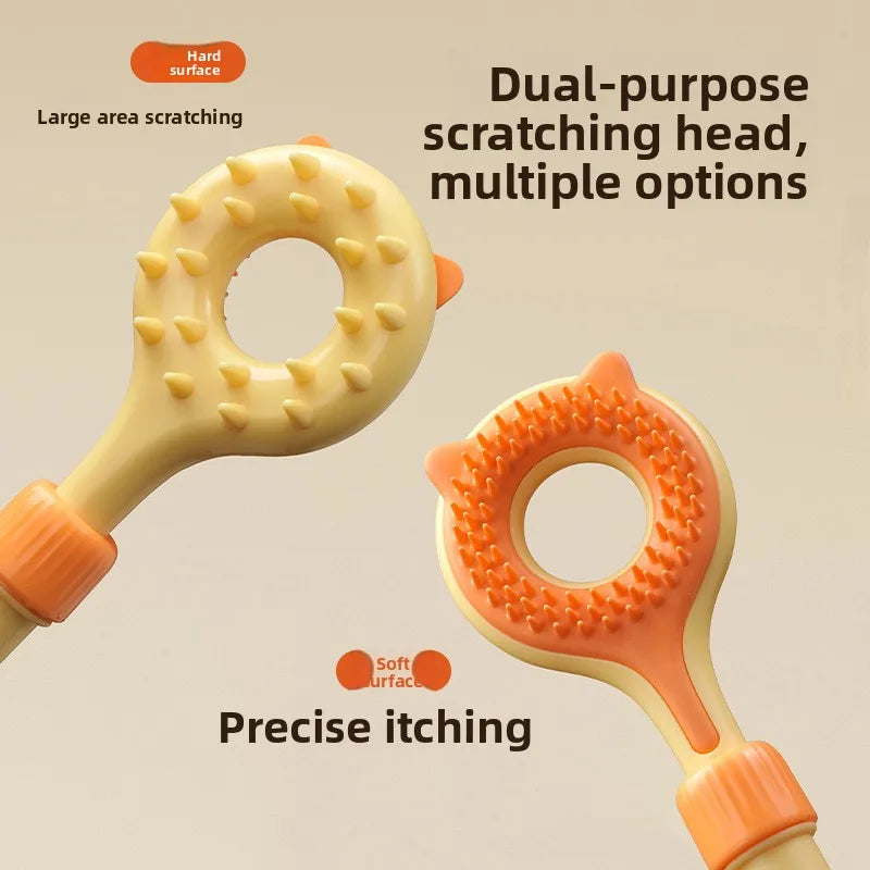 2-in-1 Retractable Teaser Wand & Massager
