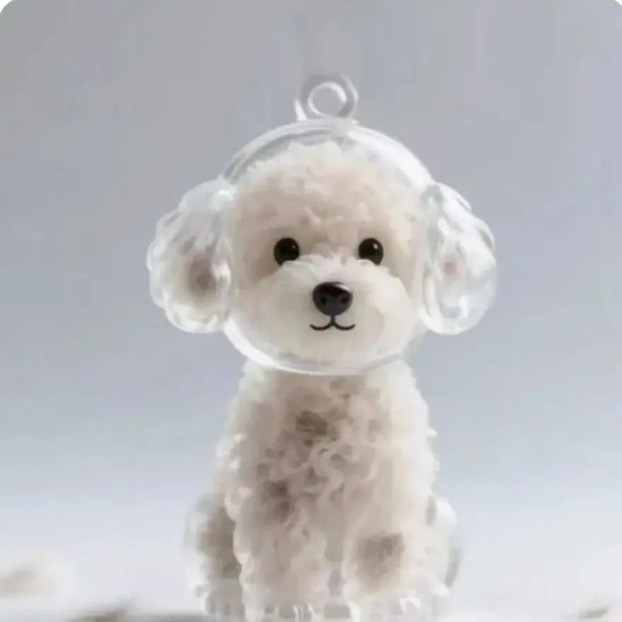 Pet Hair Keepsake Keychain