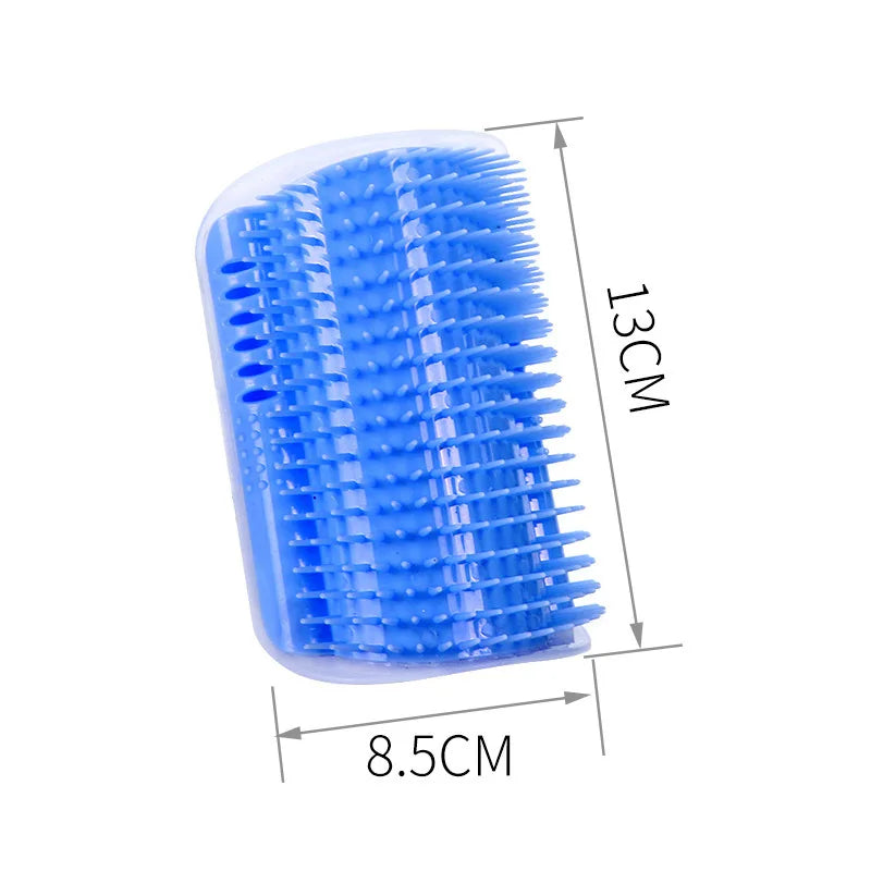 Corner Self-Groomer & Scratcher for Cats