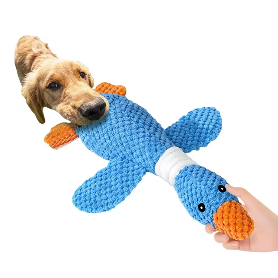Tough Squeaky Plush Chew Toy