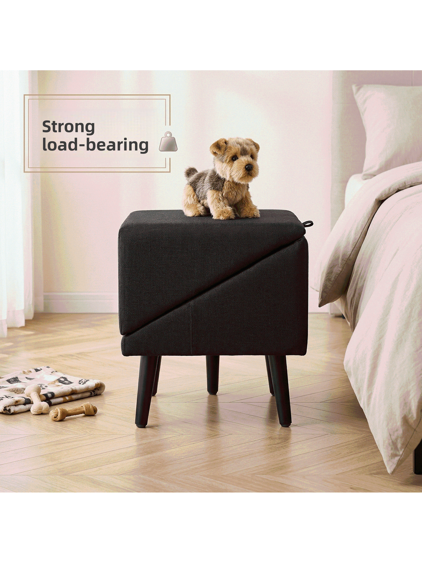 Wooden Dog Ramp Stairs