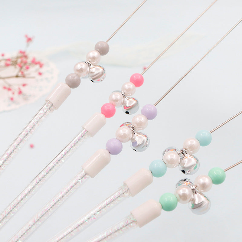 Cat teaser wand with bell - view 5