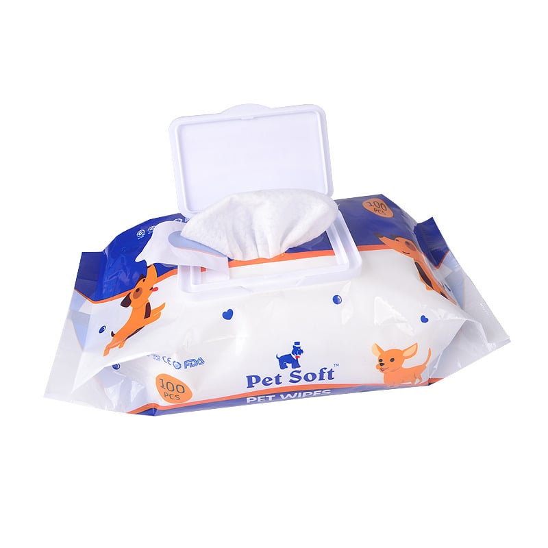 Pet paw cleaning wipes - view 2