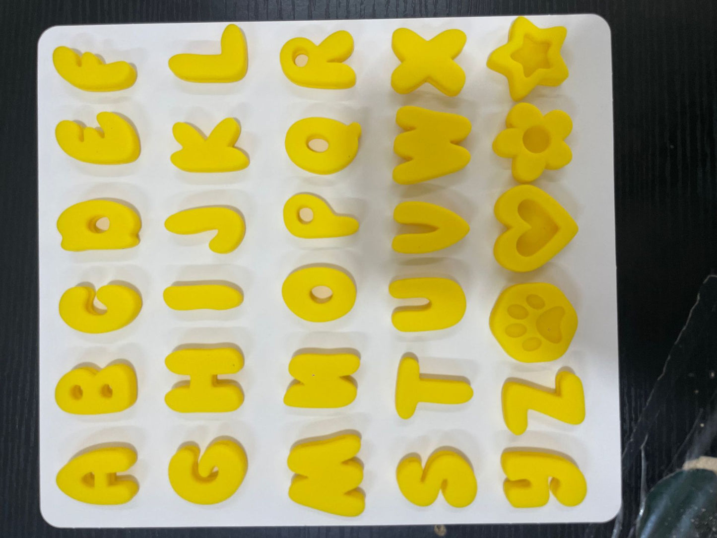 Personalized silicone dog pendant