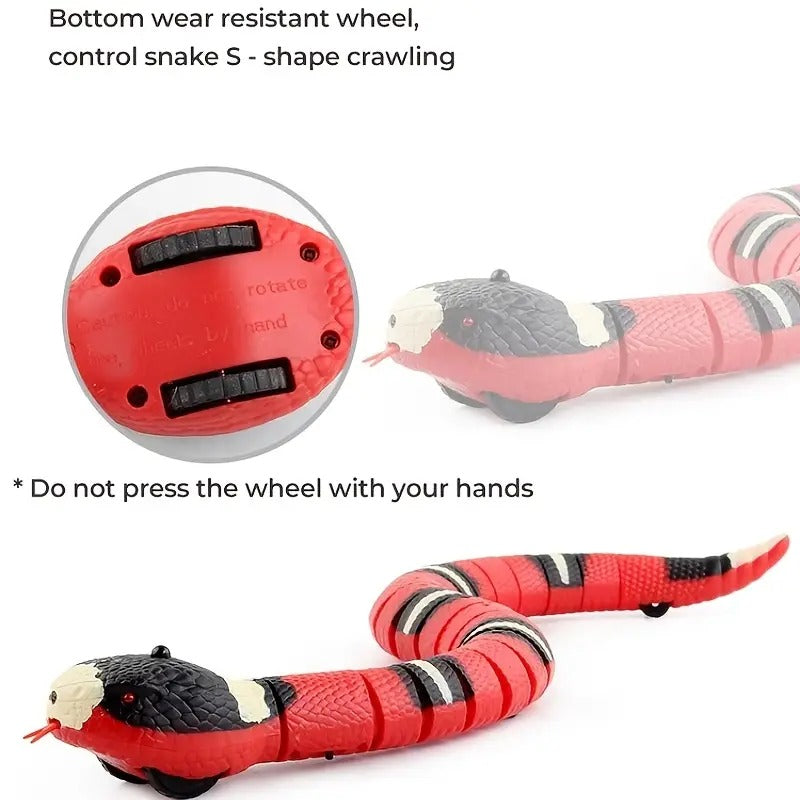 USB rechargeable snake cat toy - view 2