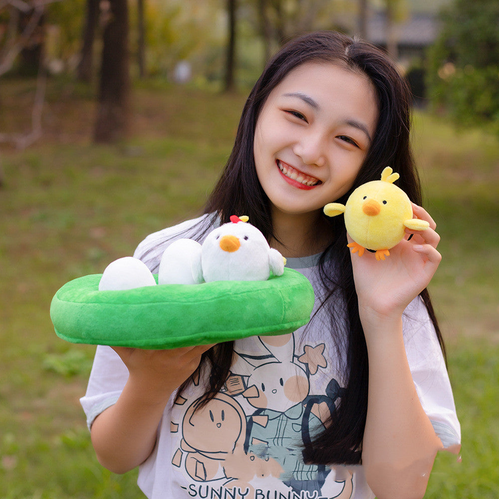 Hide and seek plush pet toy by The Pet Hub Co