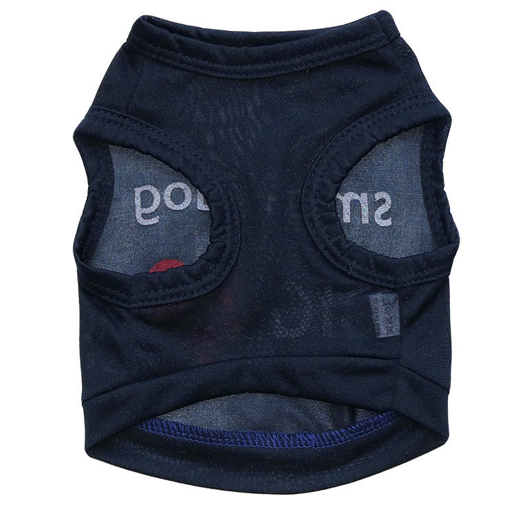 Heart print small dog vest - view 7