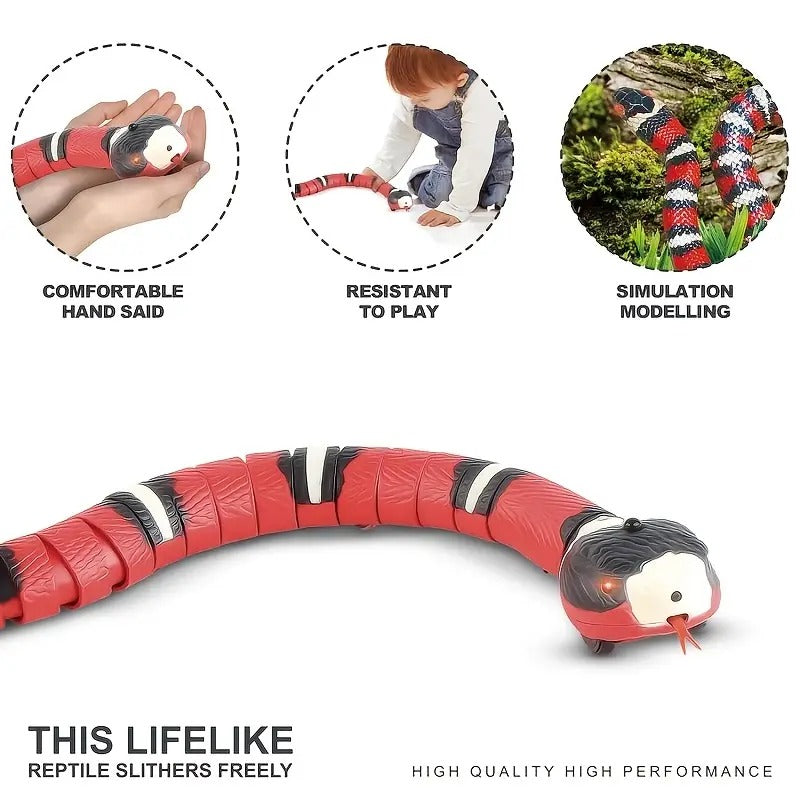 USB rechargeable snake cat toy - view 5
